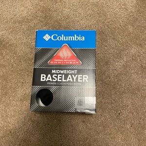 columbia base layer long sleeve brand new